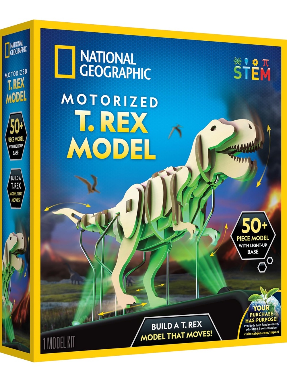 National Geographic Motorized T. Rex Model Kit